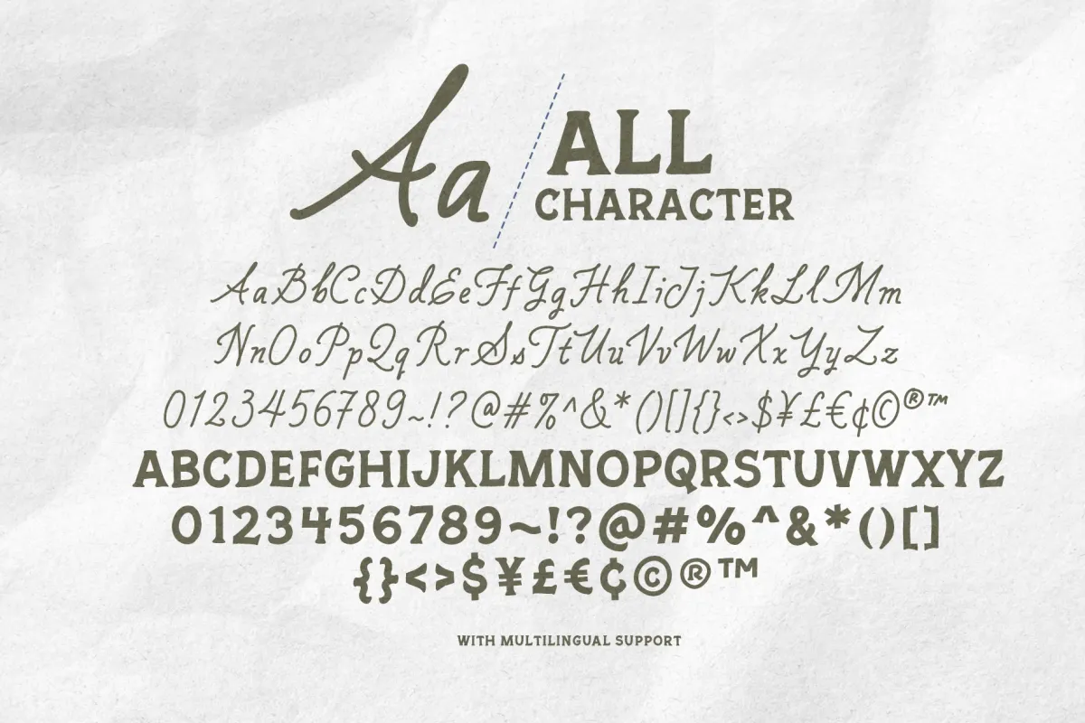 Authentic Society - Vintage Script & Slab Serif Duo