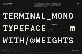 TRT Terminal Mono - Monospace Font