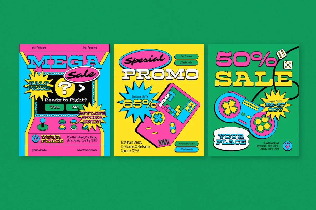 Games Square Banner