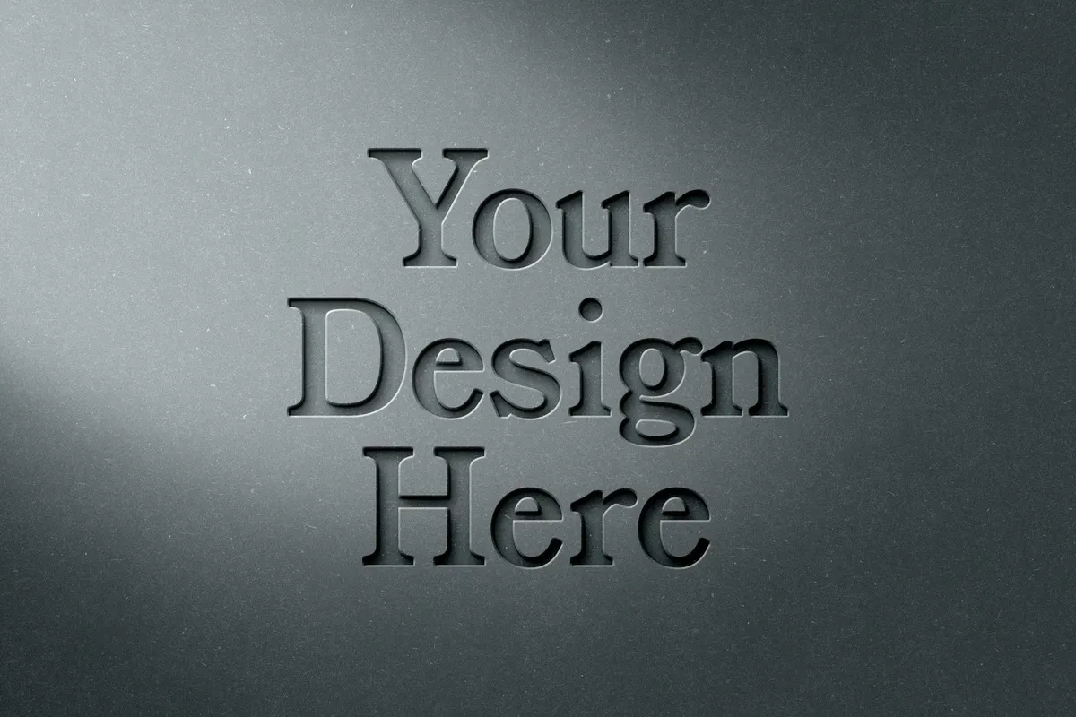 Cut-Out Paper Mockup