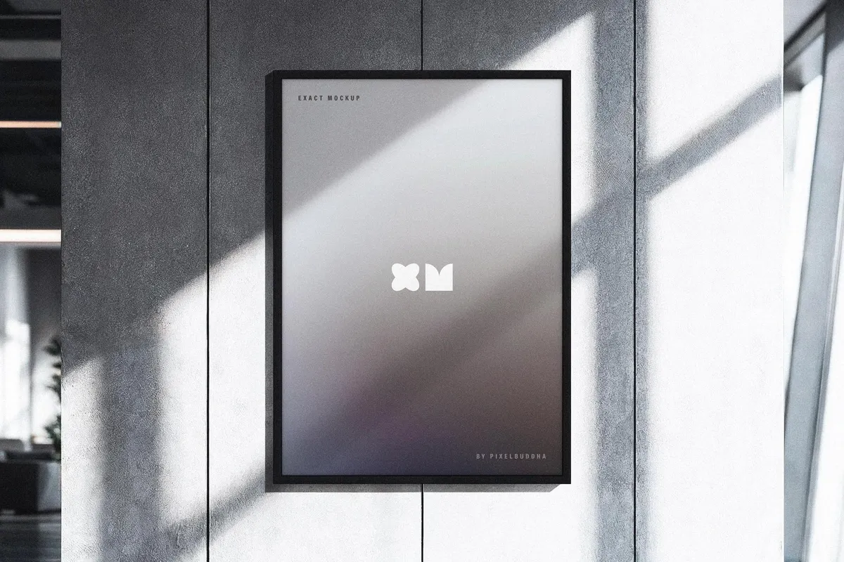 Office Poster Mockup