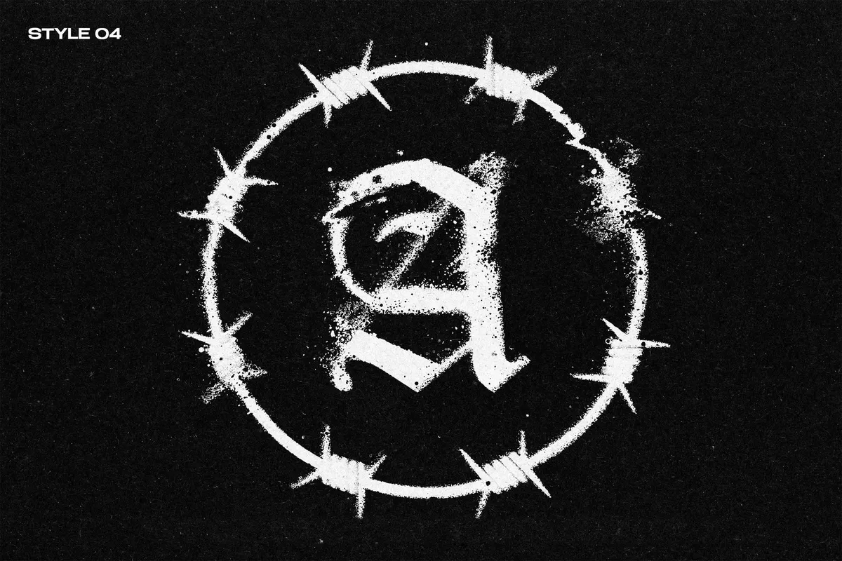 Dust Distortion Text & Logo Effect