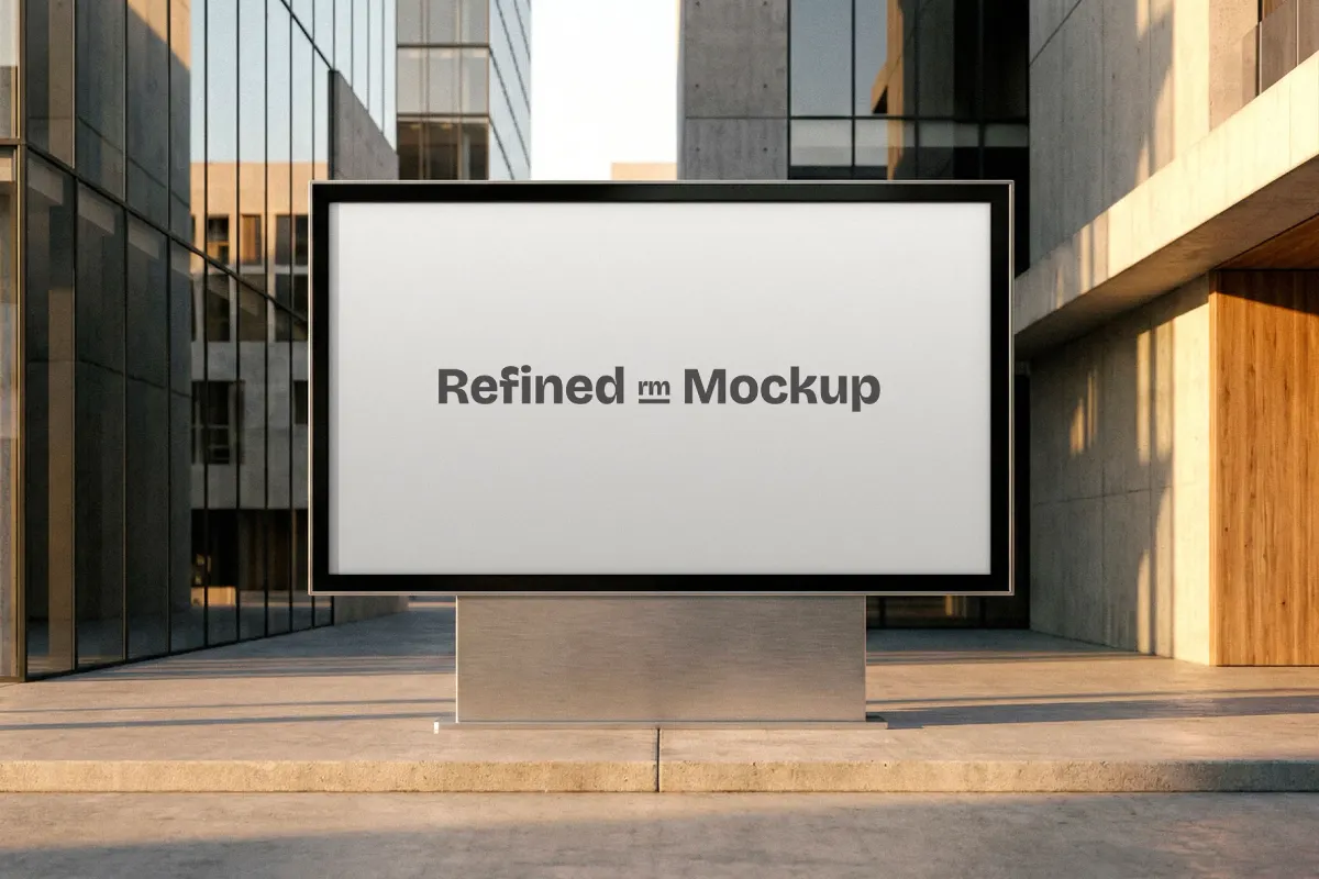 Outdoor Screen Mockup
