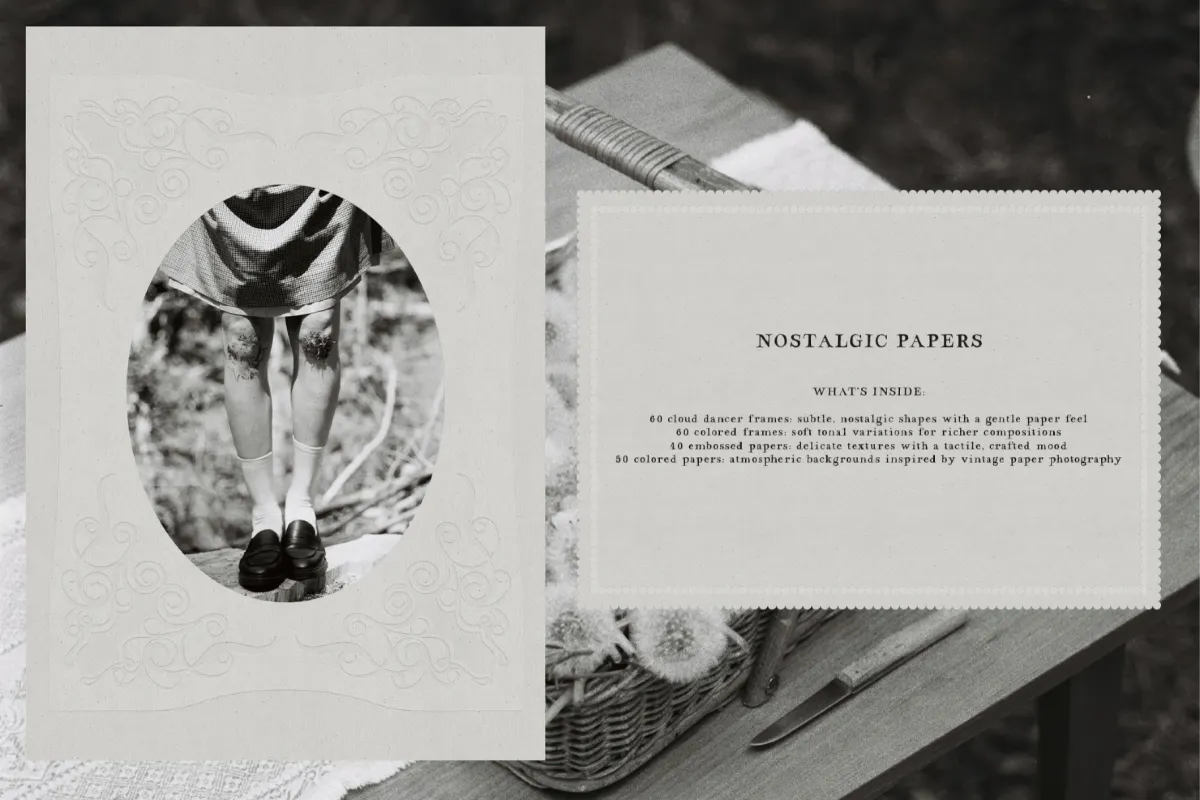 Nostalgic Papers & Frames
