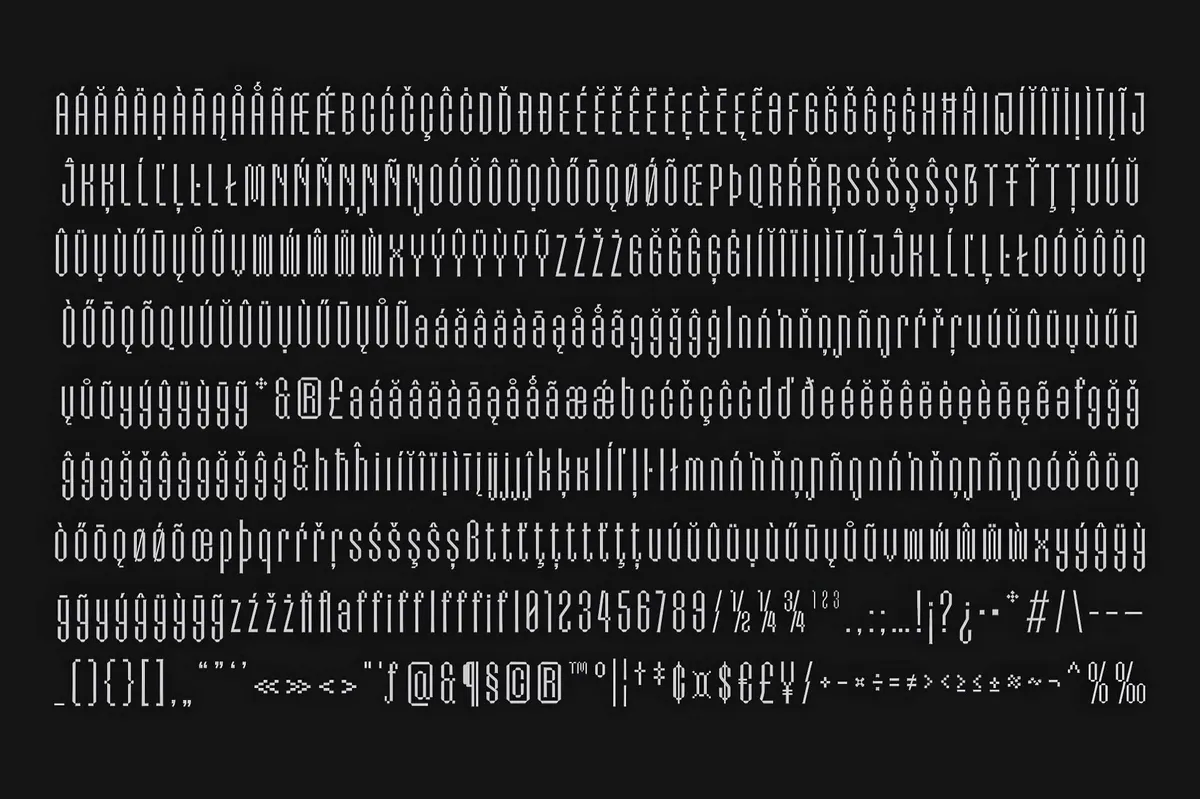 403 Proxel Pixel Typeface