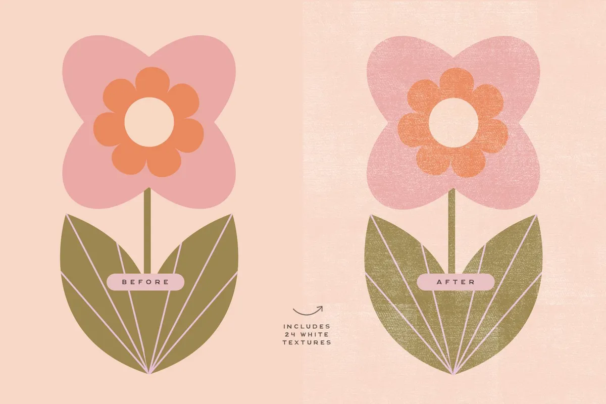 White Texture Overlays
