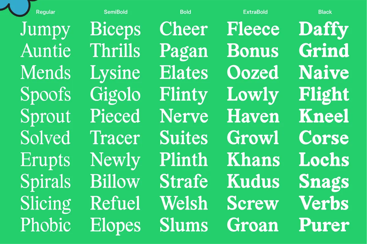 Lastik - Retro Serif Font Family