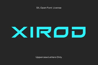 Xirod - Space Arcade Font