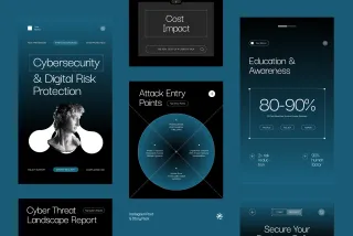 Cybersecurity Instagram Pack - Adobe Template