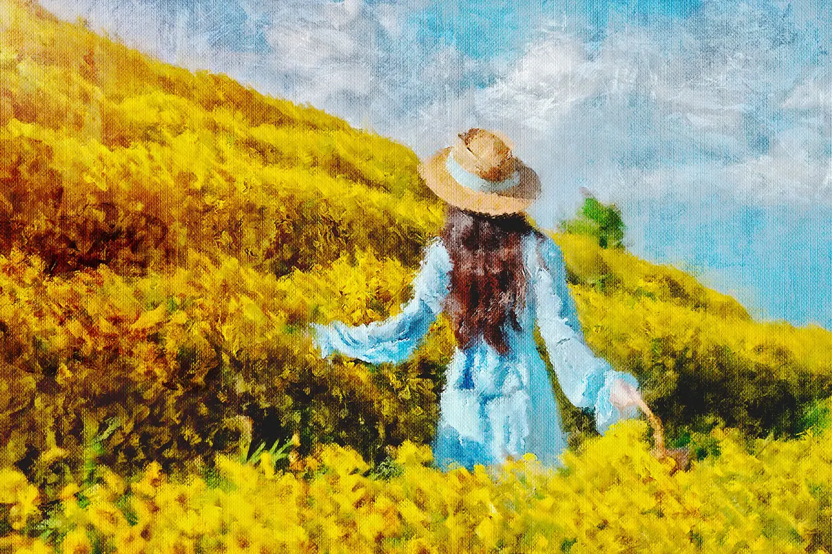 Oil Painting Photo Effect