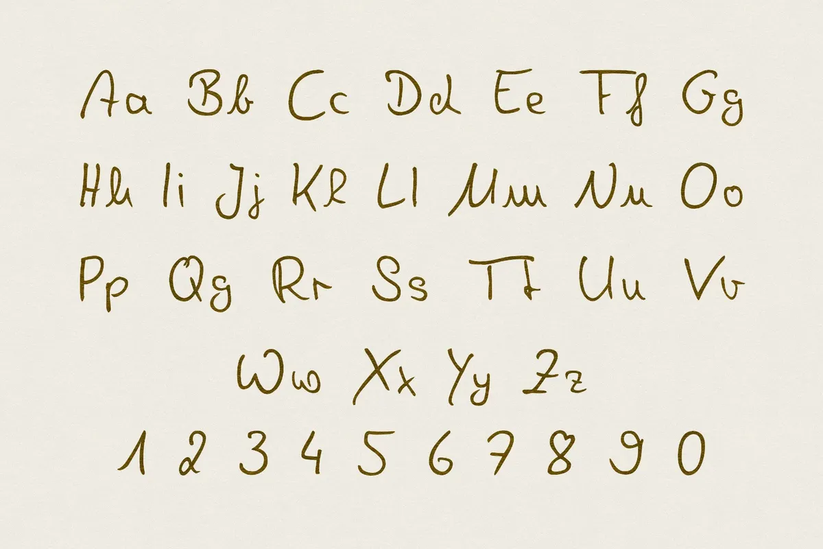 Denise Handwriting Font