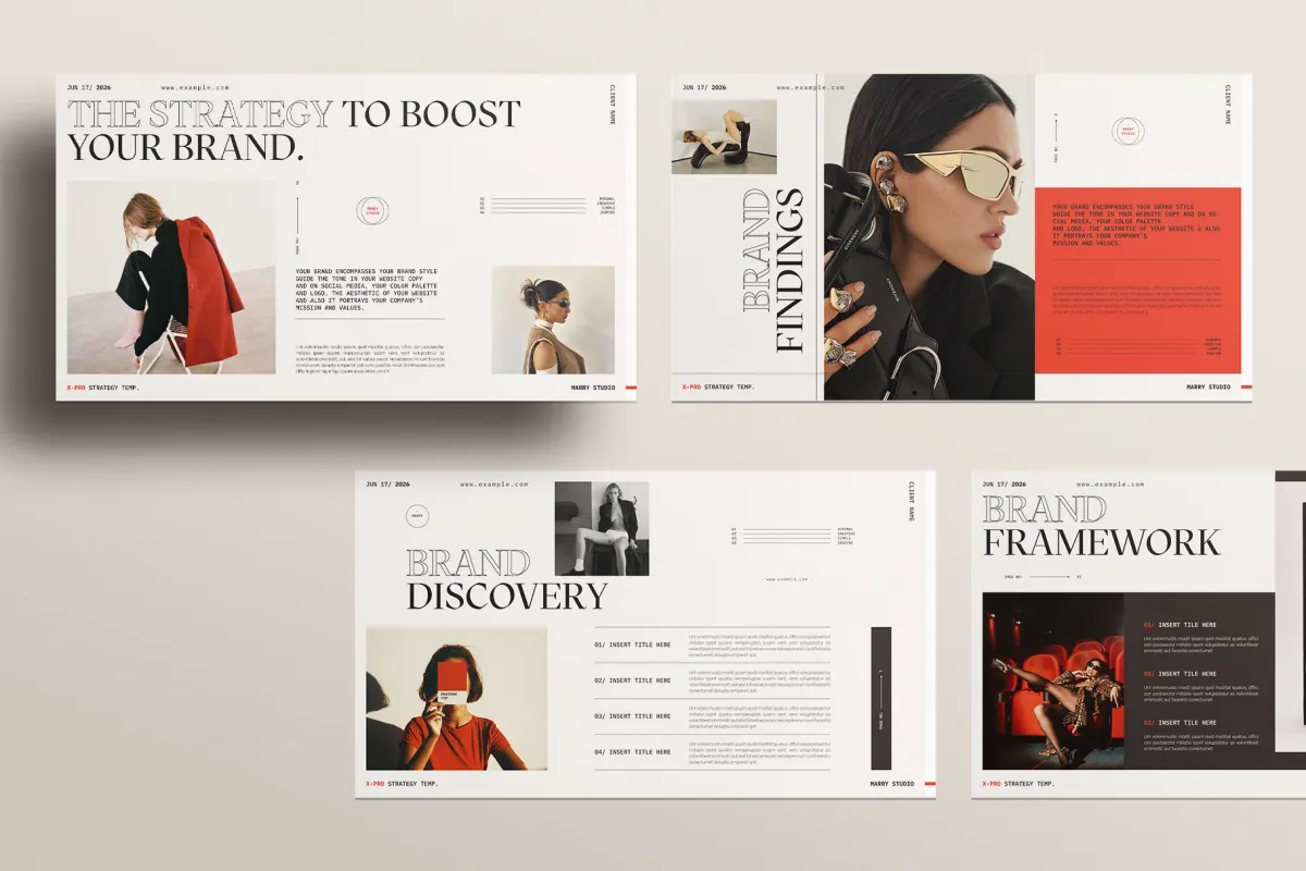 Brand Strategy Presentation Template