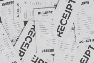 Receipt Mockup