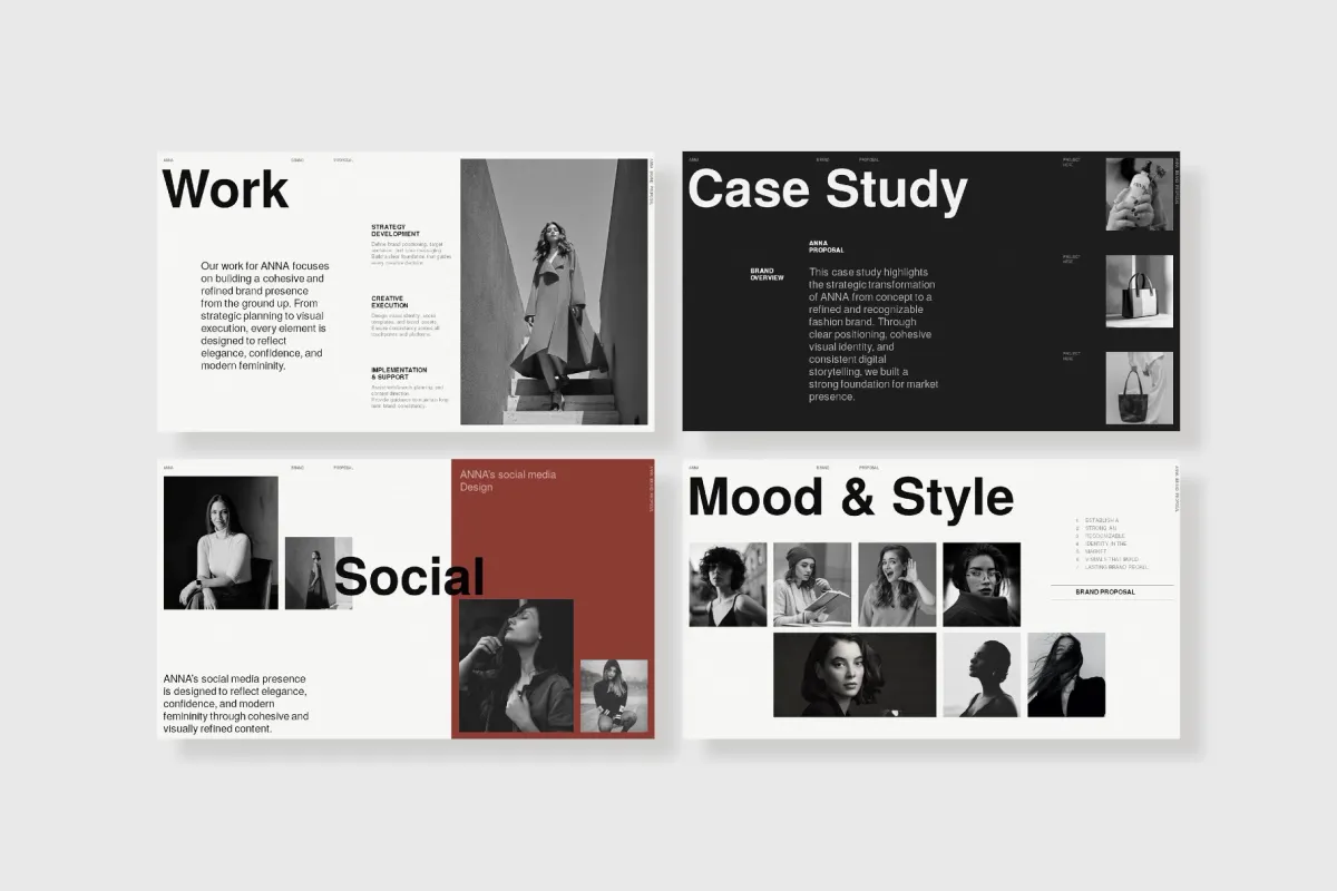 ANNA - Brand Proposal Presentation Template