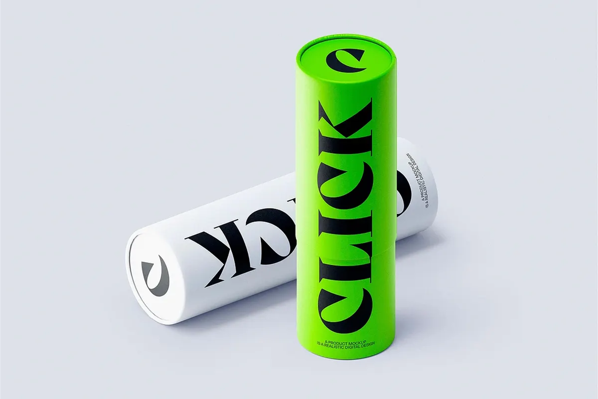 Paper Tube Mockup Vol.3