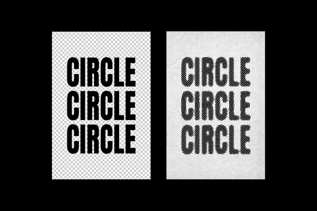 Concentric Ripple Text & Logo Effect