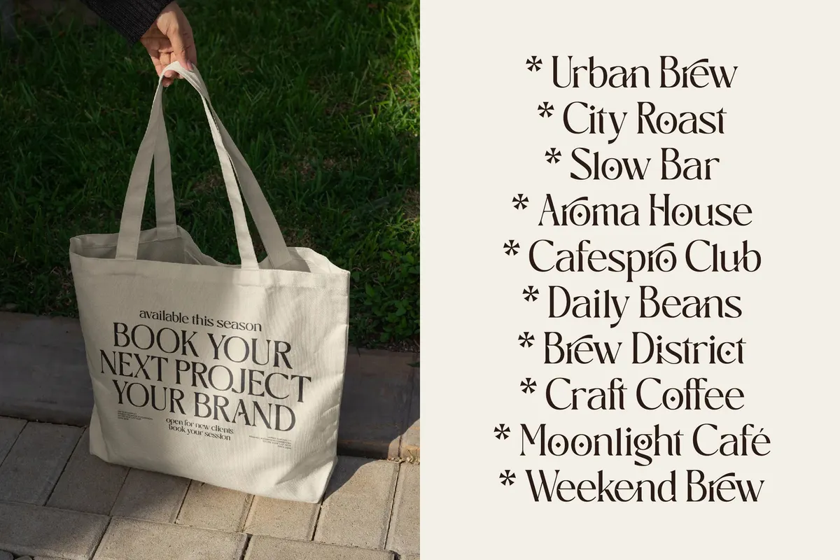 Cafespro Weekend - Elegant Serif Font