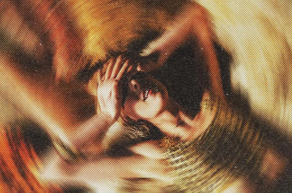 Halftone Spinning Blur Photo Effect