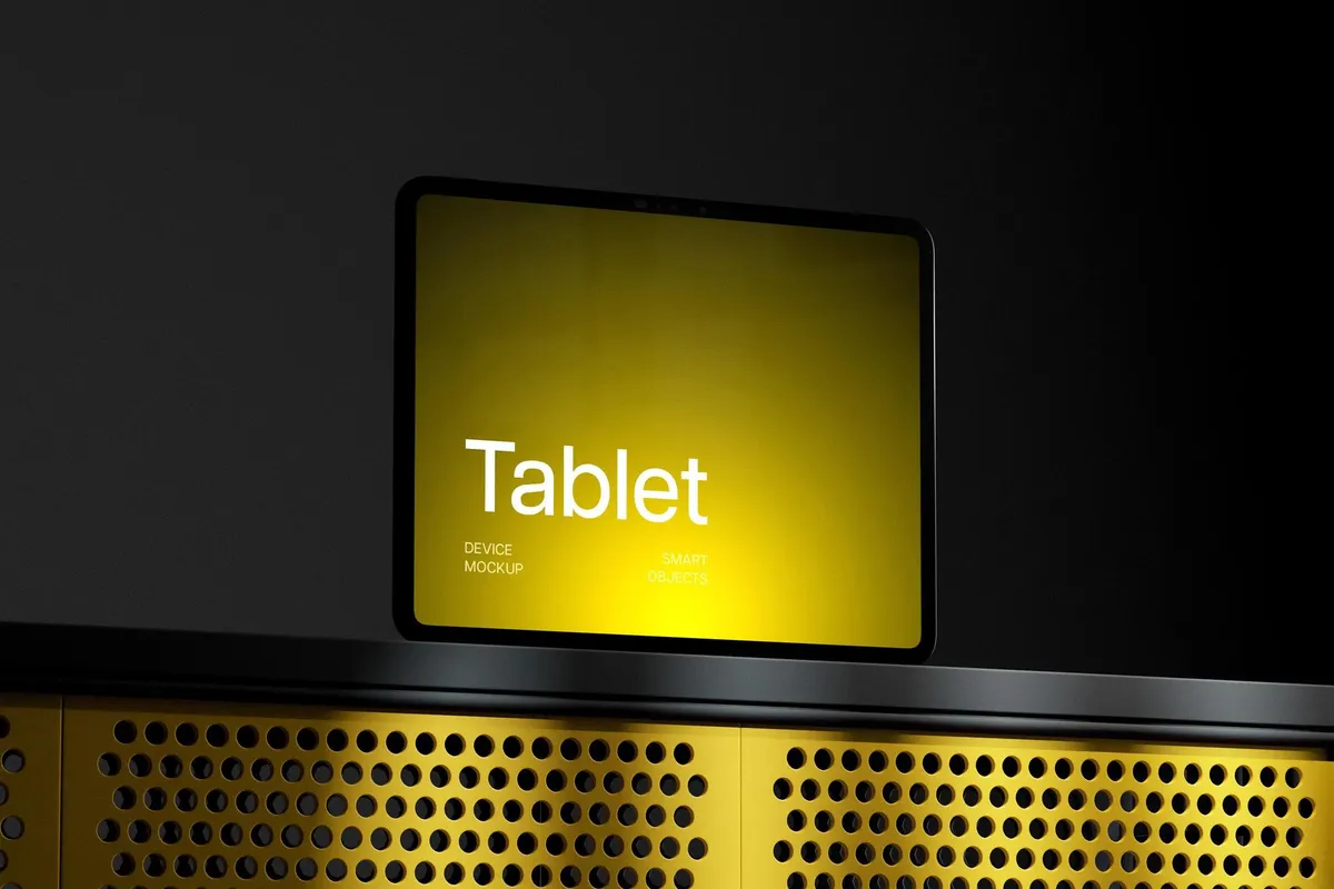 M4 iPad Pro 13 Device Mockup
