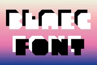 Blaec Font Family