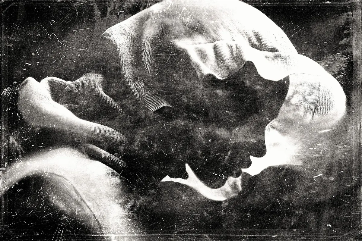 Silver Plate Photo Effect