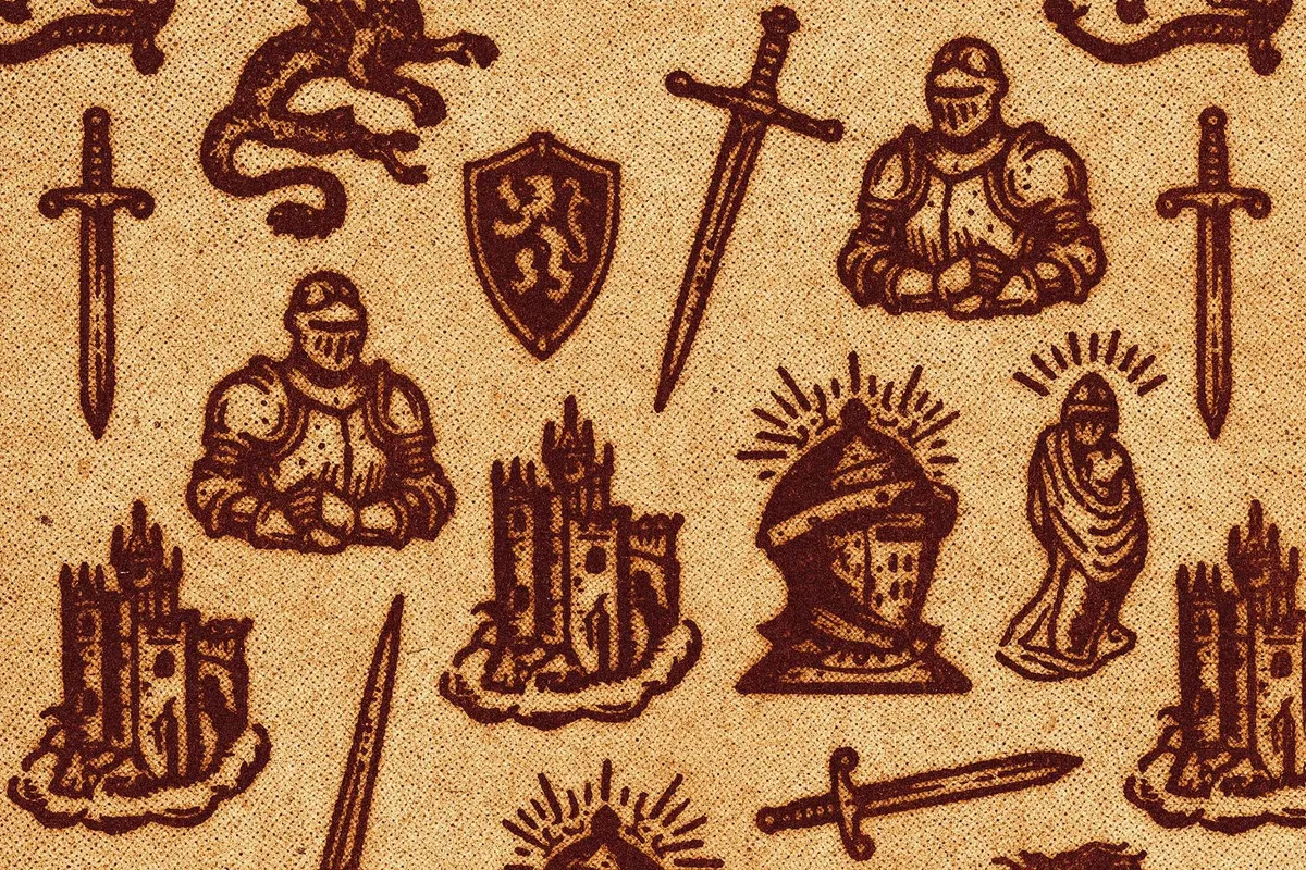 Engraved Old Printed Stamp Text Effect