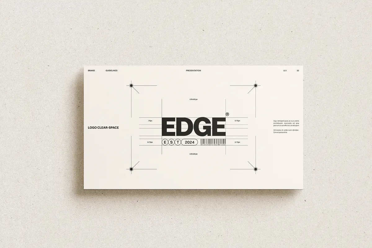 Brand Guidelines Presentation Template