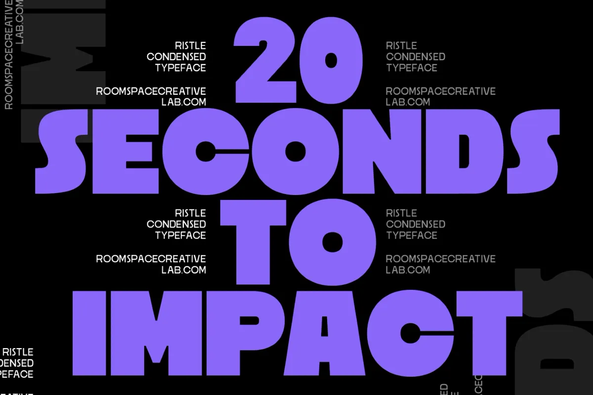 Ristle – Bold Modern Display Sans Font