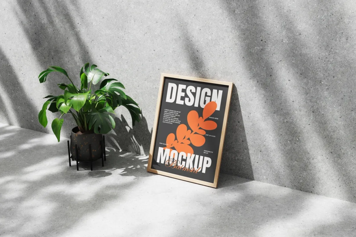 Framed Poster Mockup