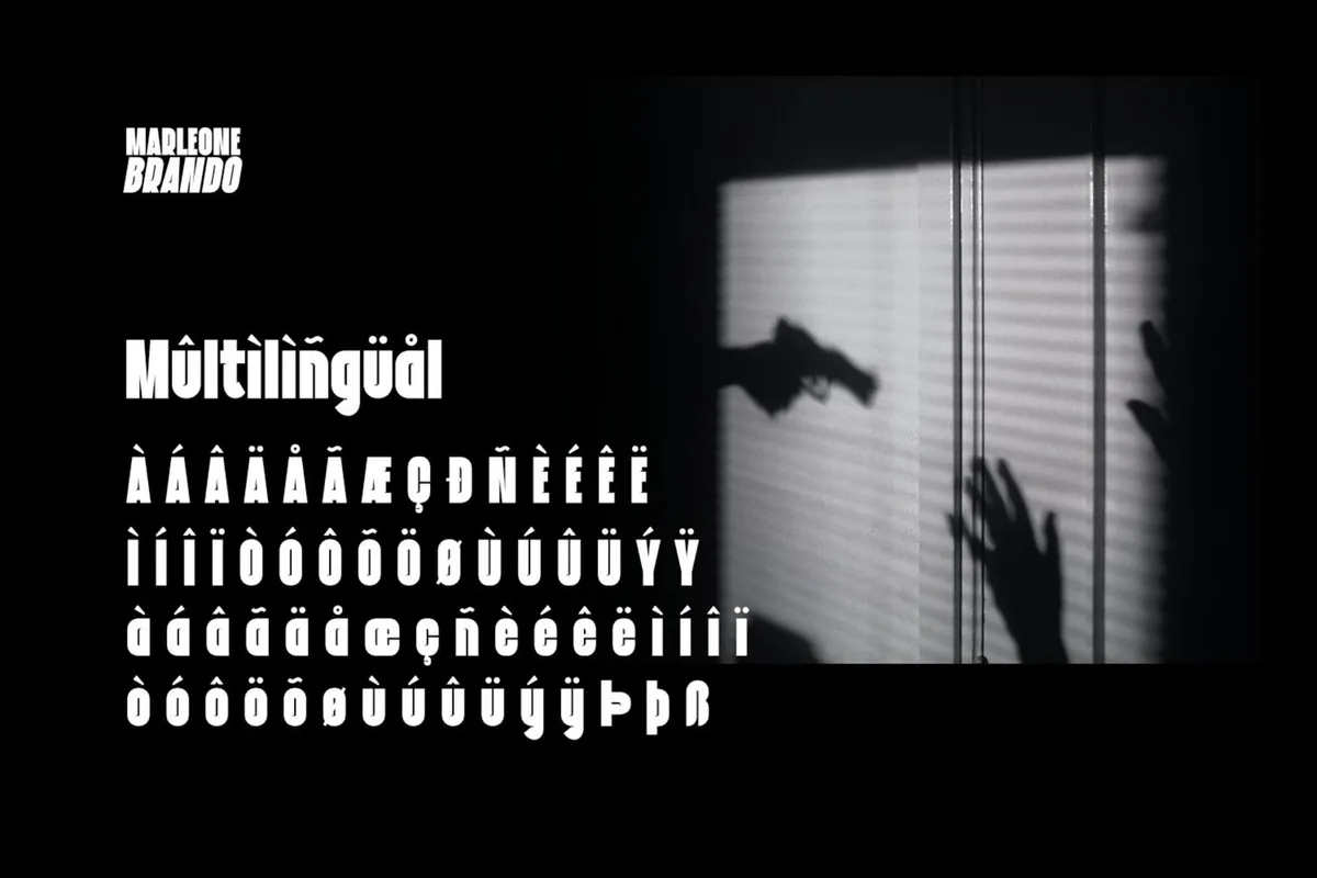 Marleone Brando - Condensed Sans