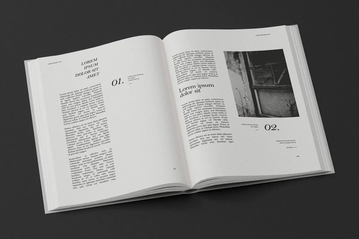 LIBER A4 Book Mockup Vol.2