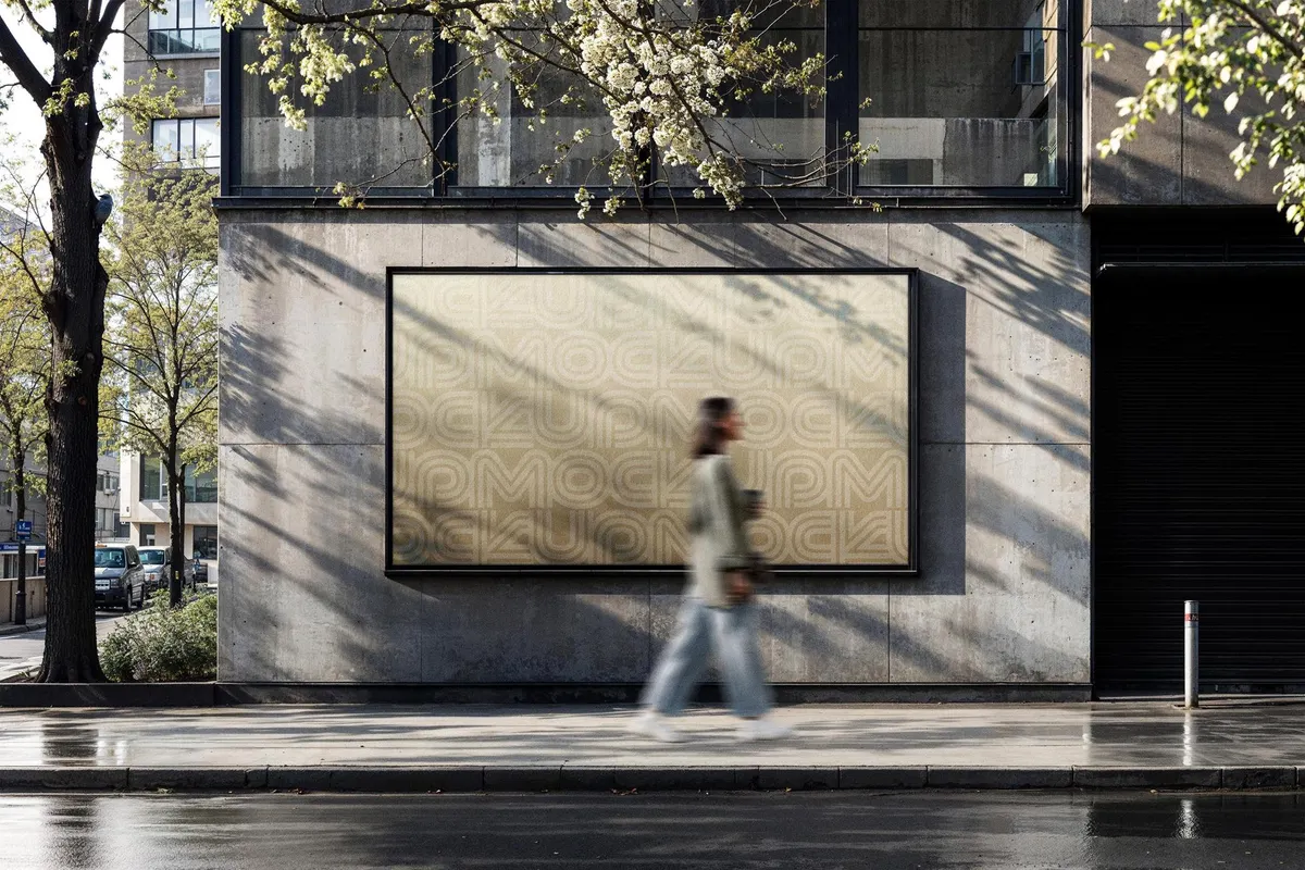 City Billboard Mockup