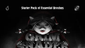 Grim Shader Illustrator Brushes