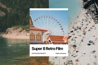 Super 8 Retro Film Lightroom Presets