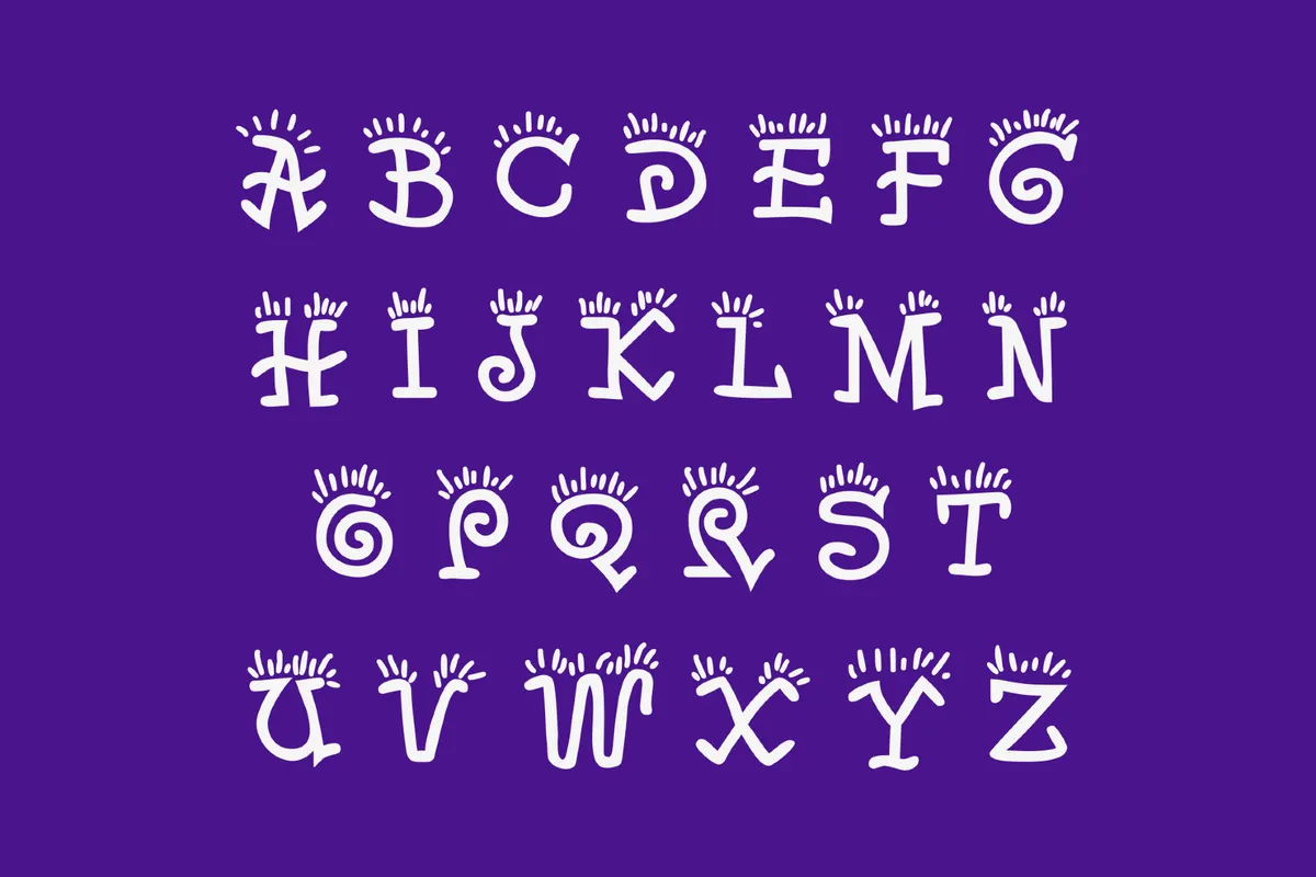 Waker - Funny Doodle Font