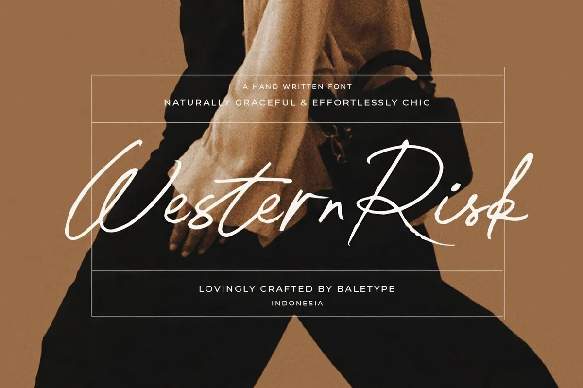 Western Risk — Handwritten Script