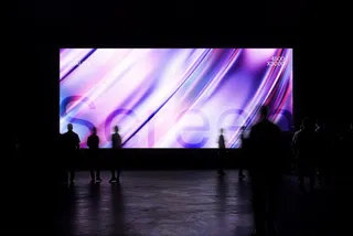 Large 21:9 Expo Screen Mockup