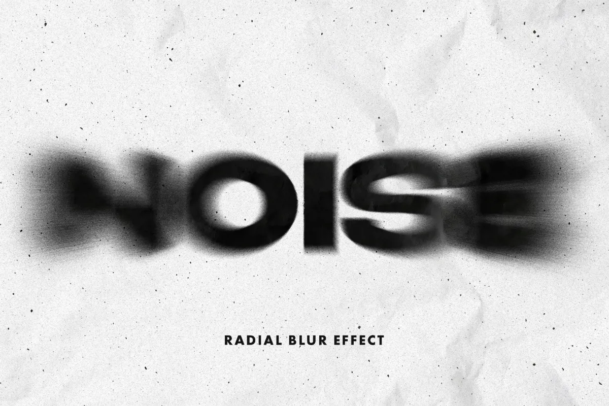Radial Motion Blur Effect