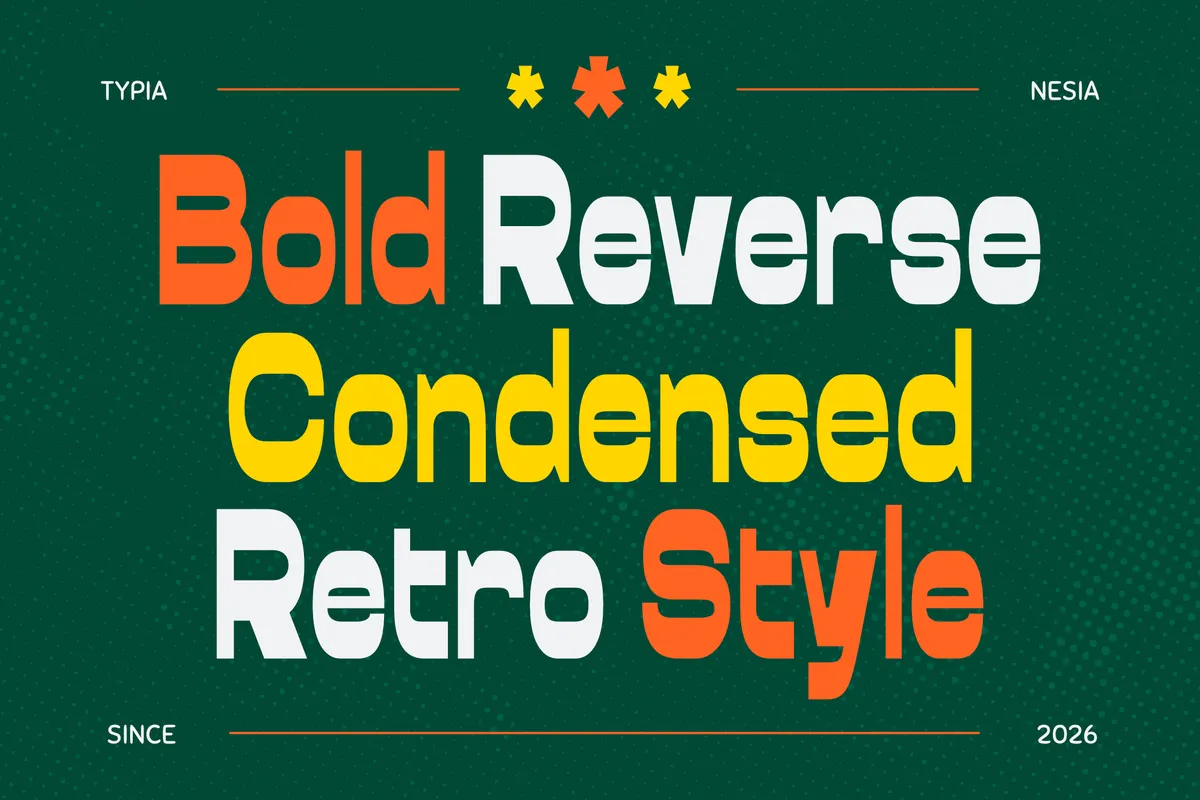 Smacko - Bold Reverse Contrast Sans Font