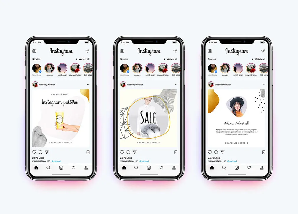 Animated Instagram Templates