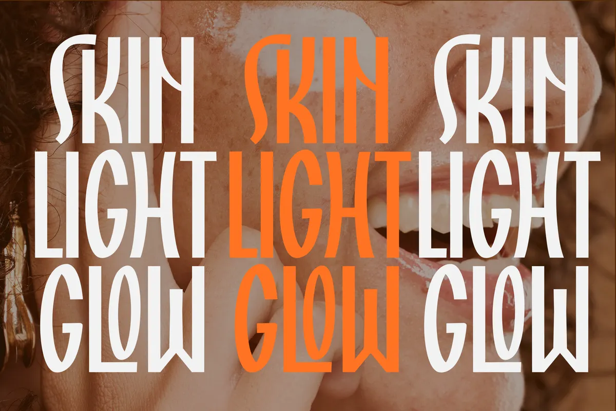 Mandiora - Stacked Ligature Display Font