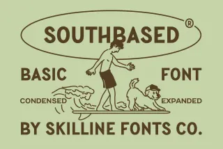 Southbased - Geometric Sans Serif Font Family