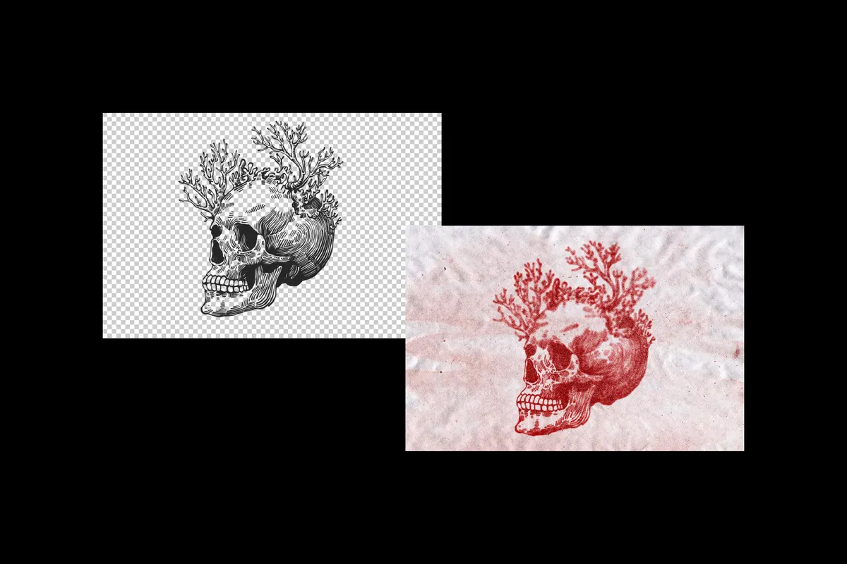 Paper Red Stamp Text Effect
