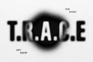 Soft Grainy Text Effect