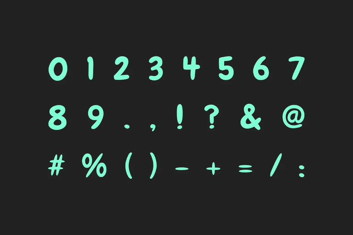 Chewy 90s Kids Font