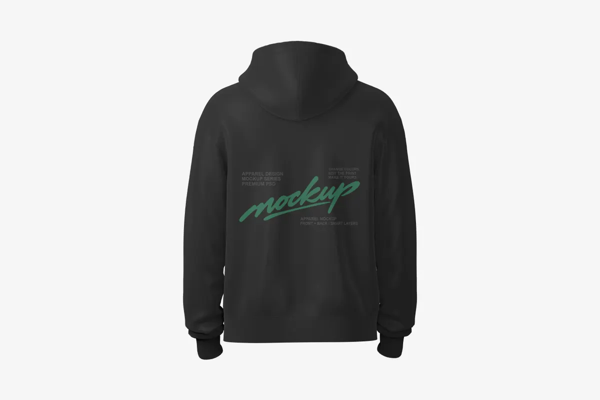 Oversized Hoodie Mockups 3D | Pixelbuddha