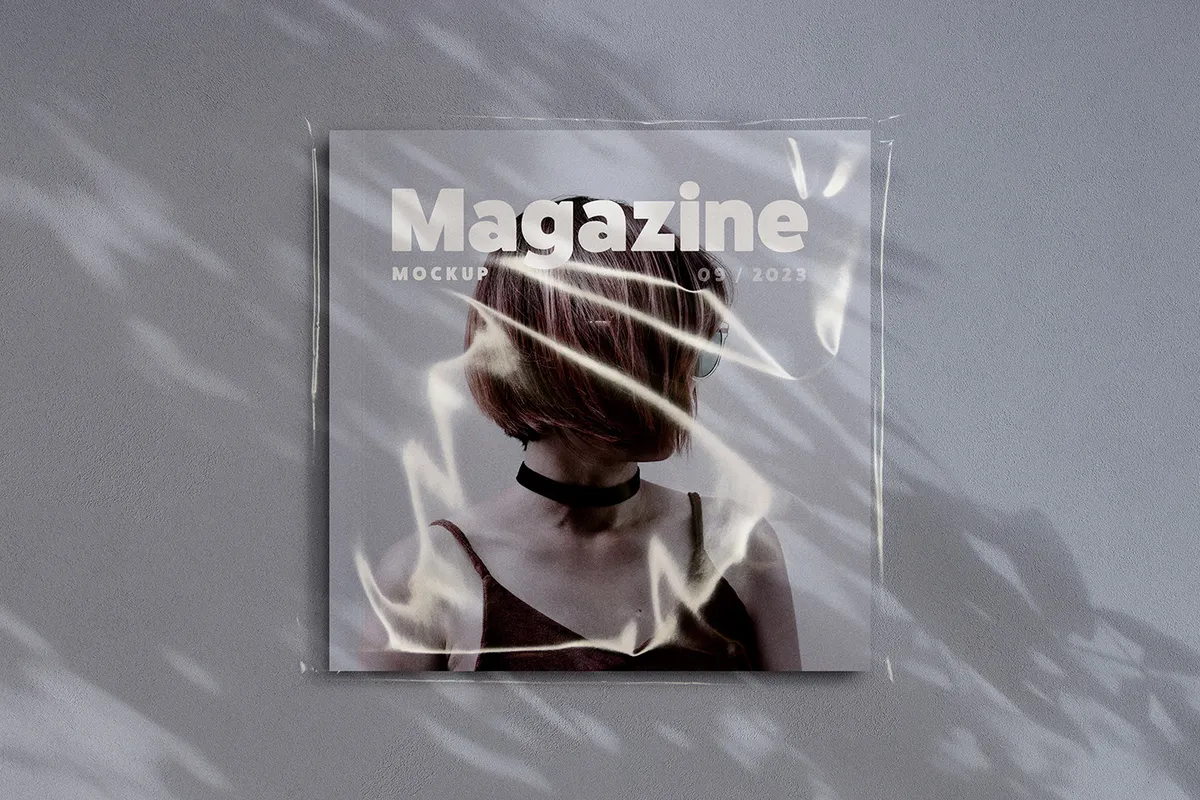 Wrapped Magazine Mockups
