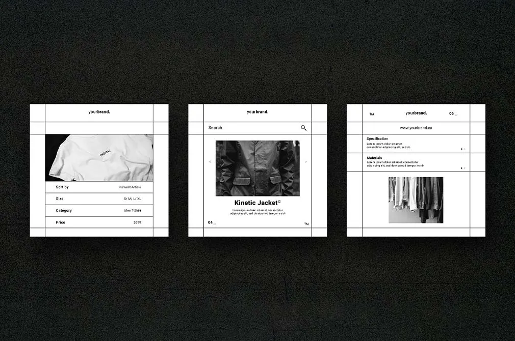 Kinetic Instagram Template