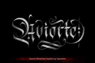 Aviorte Blackletter Font