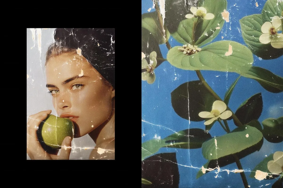 Worn Cover Photo Effect